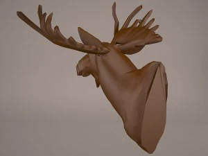 Deer head 3D Model