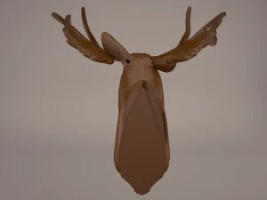 Deer head 3D Model