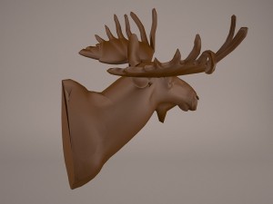 Deer head 3Dモデル