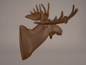 Deer head 3D Model