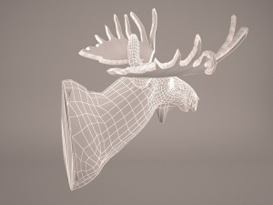 Deer head 3Dモデル