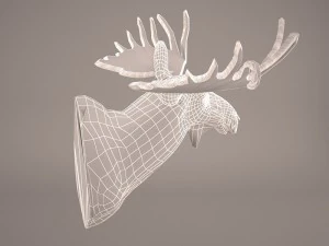 Deer head 3D Model