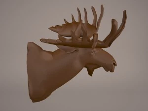 Deer head 3D Model