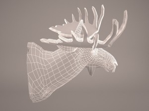 Deer head 3Dモデル