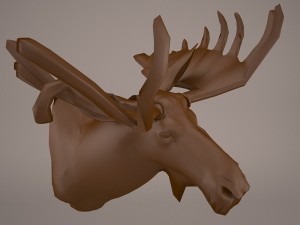 Deer head 3Dモデル