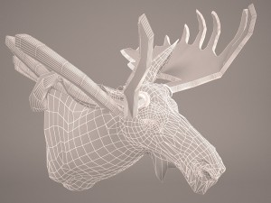 Deer head 3Dモデル