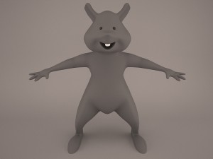 Cartoon mouse Modello 3D