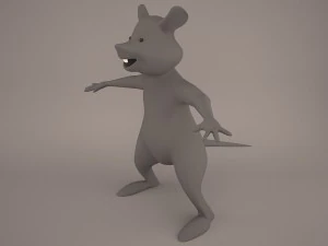 Cartoon mouse 3D Model