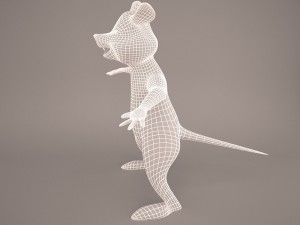 Cartoon mouse 3D Model