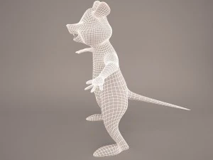 Cartoon mouse 3D Model