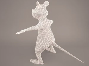 Cartoon mouse 3D Model