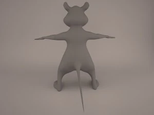 Cartoon mouse 3D Model