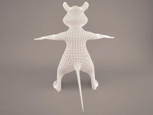 Cartoon mouse 3D Model