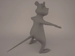 Cartoon mouse 3D Model