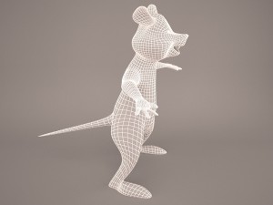 Cartoon mouse 3D Model