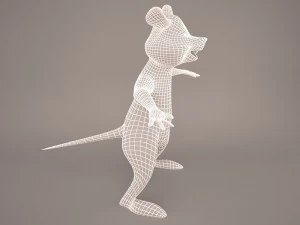 Cartoon mouse 3D Model