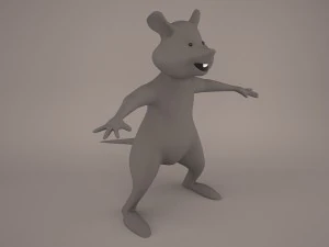 Cartoon mouse 3D Model