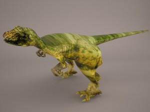 deinonychus 3D Model