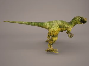 Deinonychus 3D Model