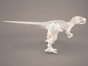Deinonychus 3D Model