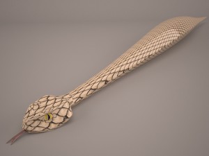 Snake 3Dモデル