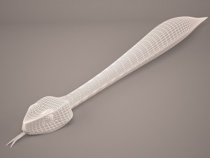 Snake 3Dモデル