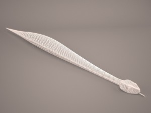Snake 3Dモデル