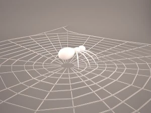 cartoon spider 3D Model
