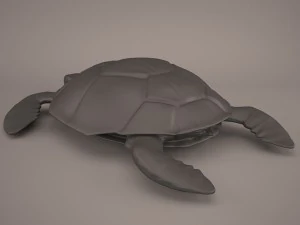 Cartoon turtle 3D Model