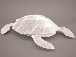 Cartoon turtle Modelo 3D
