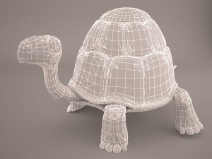 Cartoon turtle 1 Model 3D