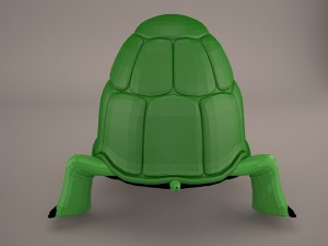 Cartoon turtle 1 Model 3D