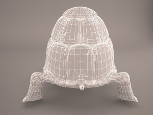Cartoon turtle 1 Model 3D