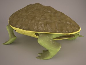 Cartoon turtle 2 3D Модель