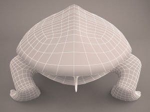 Cartoon turtle 2 3D Модель