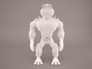 cartoon turtle Model 3D