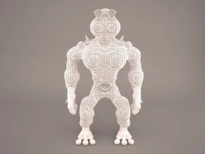 cartoon turtle 3D Model