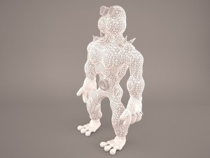 cartoon turtle Model 3D