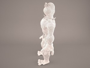 cartoon turtle Model 3D