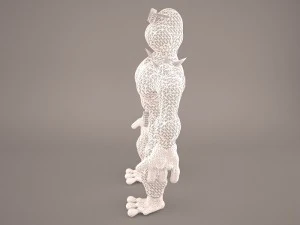 cartoon turtle 3D Model