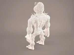 cartoon turtle 3D Model
