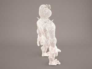 cartoon turtle Model 3D