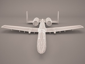 A-10C Thunderbolt II 3D Model