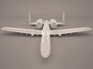 A-10C Thunderbolt II 3D Model