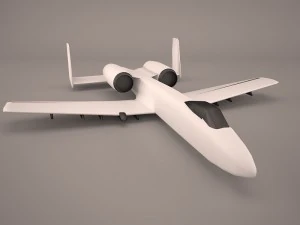 A-10C Thunderbolt II 3D Model