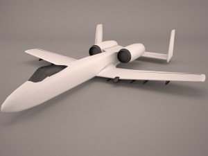 A-10C Thunderbolt II 3D Model