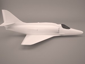 Douglas A-4D Skyhawk V10 RAN Model 3D