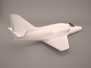 Douglas A-4D Skyhawk V10 RAN Model 3D