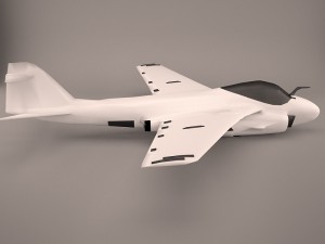 Northrop Grumman EA-6B Prowler Modelo 3D