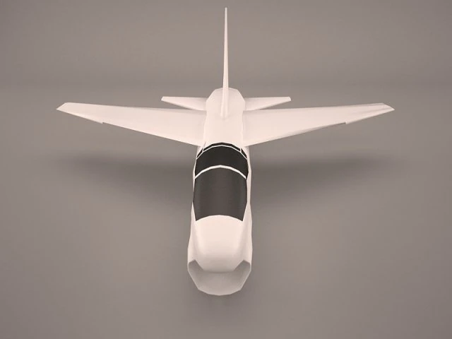 A-7E Corsair II 3D Model .c4d .max .obj .3ds .fbx .stl .blend